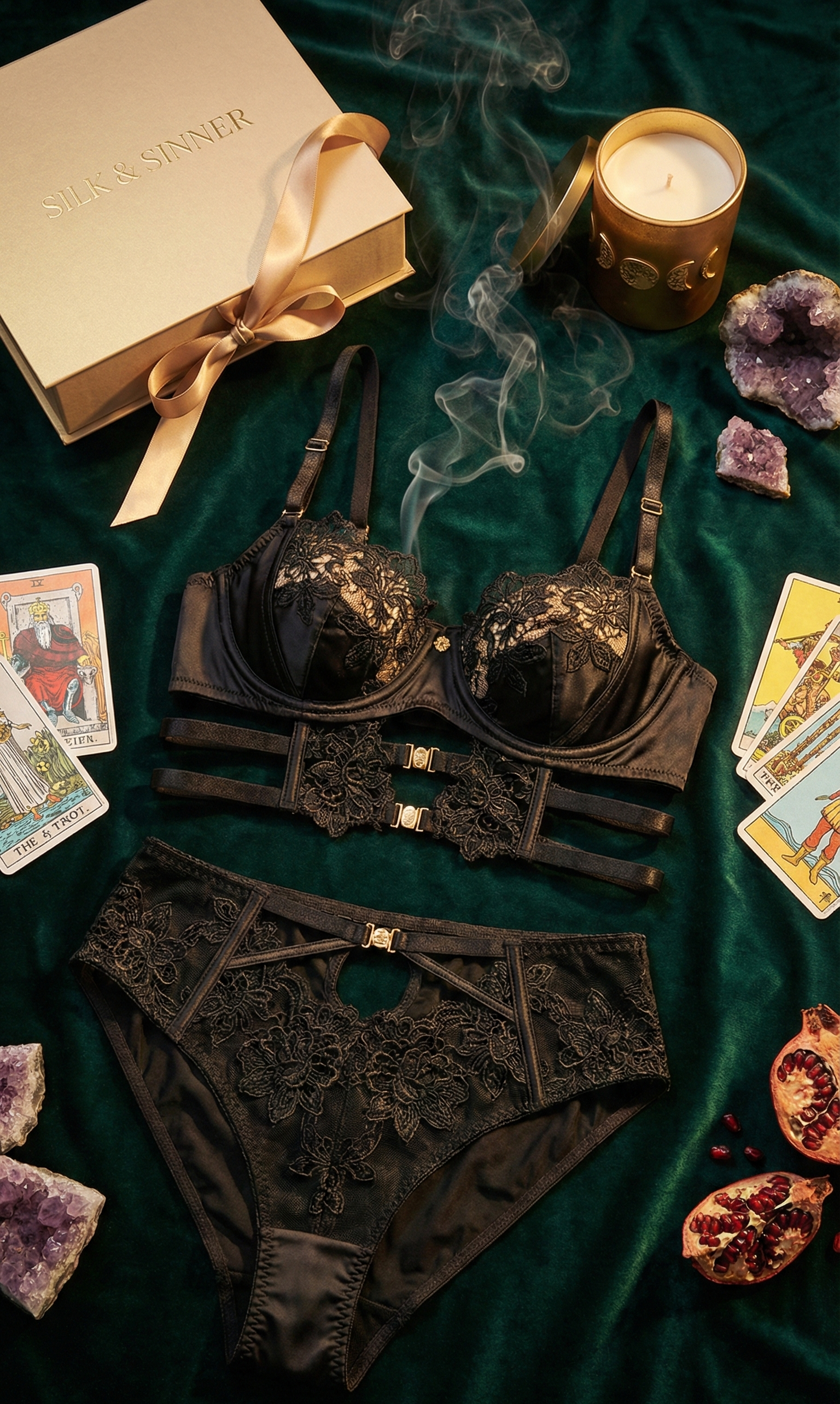 Silkandsinner 50 sins in black collection