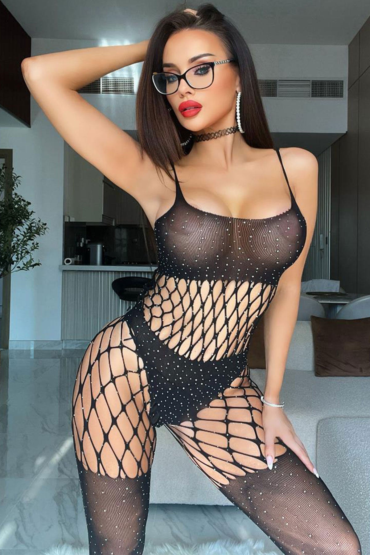 Fantezi vücut çorabı